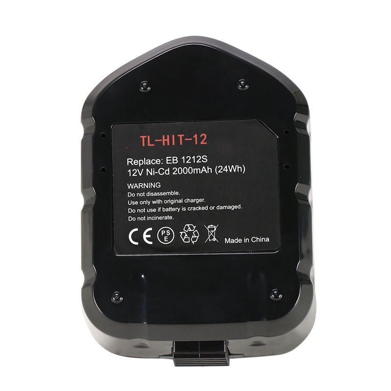 रिचार्जेबल हिताची वायरलेस बैटरी 12V 3.3ah Eb 1212s Eb 1214L Eb 1220bl
