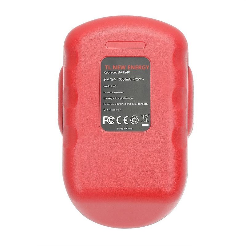 रिचार्जेबल बॉश 24 वी वायरलेस ड्रिल बैटरी 2000mAh 13624-2g 1645b-24 1645K-24