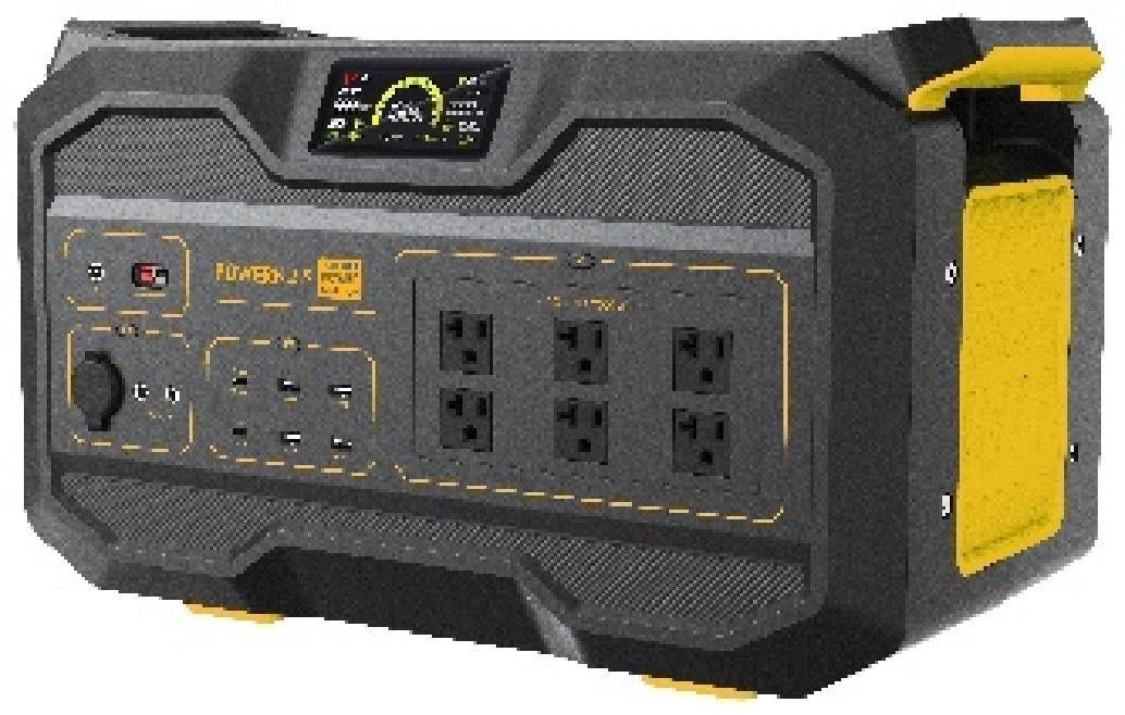 सौर जनरेटर सौर पैनल क्षमता के साथ 500W पोर्टेबल पावर स्टेशन 515wh आउट कैम्पिंग रात मछली पकड़ने के लिए बिजली की आपूर्ति