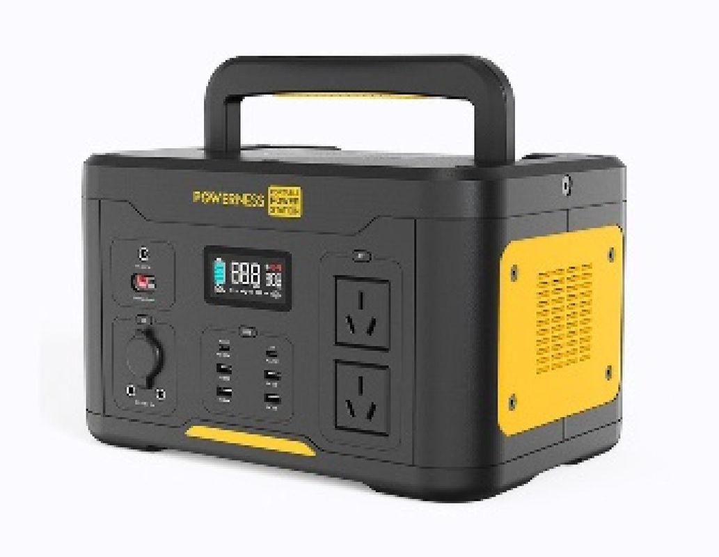 सौर जनरेटर सौर पैनल क्षमता के साथ 500W पोर्टेबल पावर स्टेशन 515wh आउट कैम्पिंग रात मछली पकड़ने के लिए बिजली की आपूर्ति