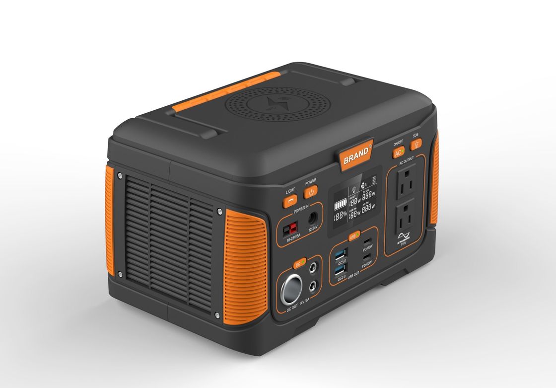आउटडोर कैंपिंग 300W सौर जनरेटर पोर्टेबल पावर स्टेशन 14.8V 20.8ah बहुक्रियाशील पावर स्टेशन