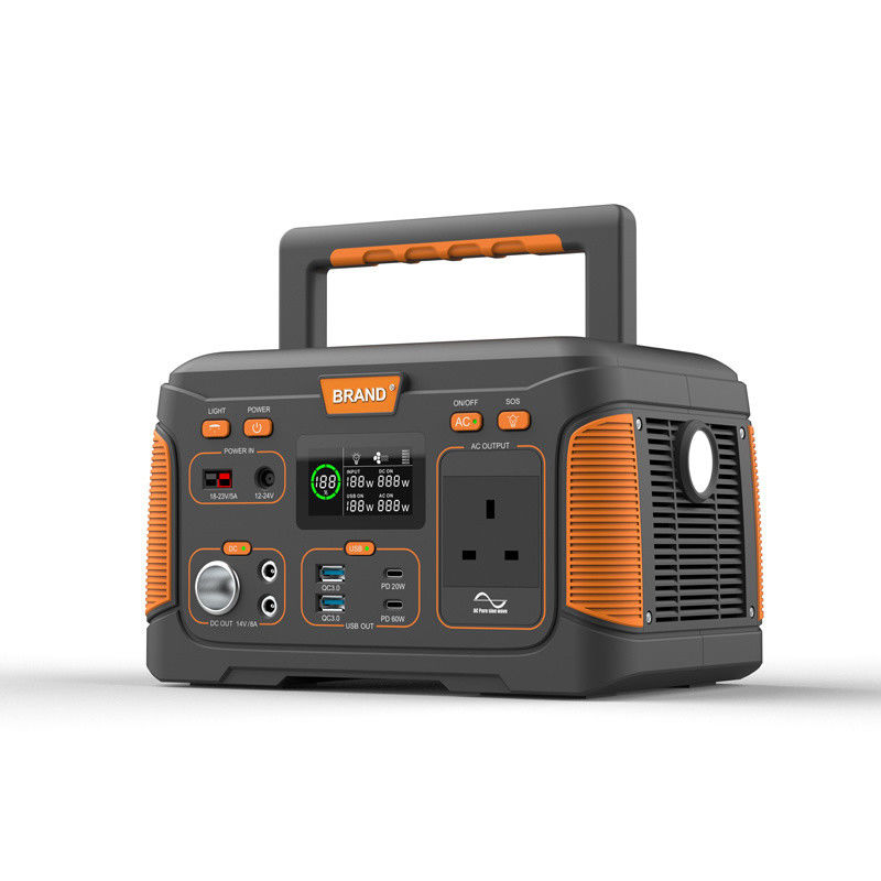 300W आउटडोर पोर्टेबल बैटरी स्टेशन पिकनिक मोबाइल पावर सप्लाई 12V पावर स्टेशन आउट कैम्पिंग मछली पकड़ने के लिए