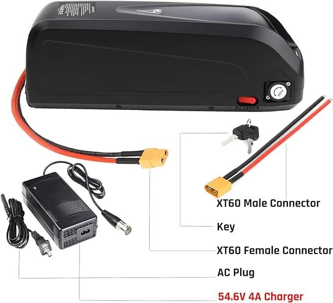 अनुकूलित 36V 48V इलेक्ट्रिक साइकिल 13s5p 3500mAh सेल बैटरी 17.5ah लिथियम आयन बैटरी