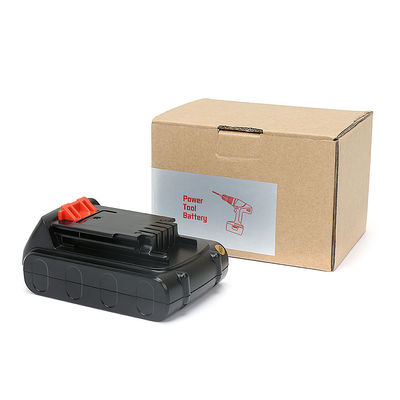 20V 4000mAh ब्लैक एंड डेकर पावर टूल बैटरी, ली आयन पावर टूल बैटरी प्रतिस्थापन
