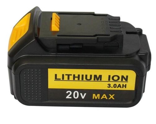पोर्टेबल Dcb180 Dewalt पावर टूल बैटरी 20V 3000mAh के लिए वायरलेस ड्रिल