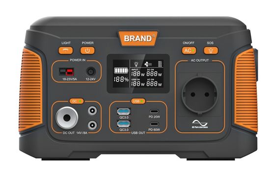 300W सौर जनरेटर पोर्टेबल पावर स्टेशन 14.8V 20.8ah आउटडोर कैंपिंग के लिए